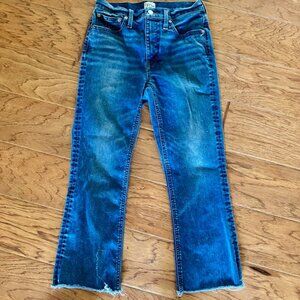 J.Crew Women's Blue and Navy Jeans